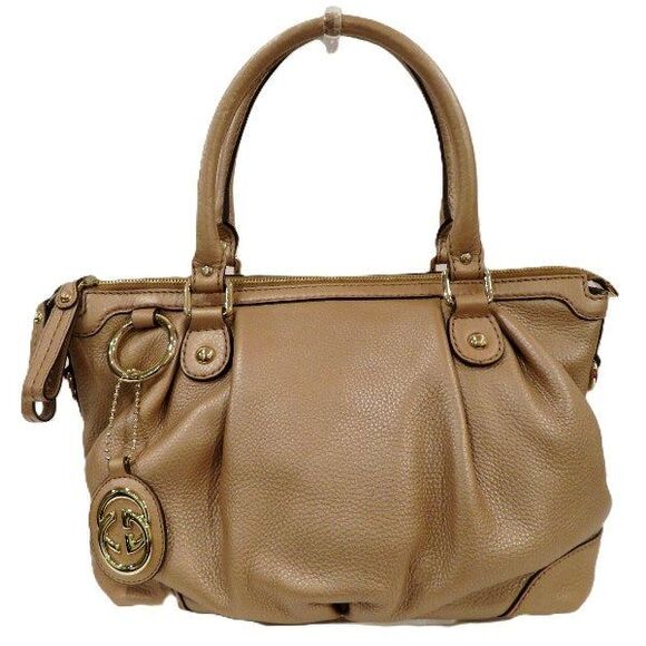 Gucci Leather 2way Bag - Picture 1 of 9